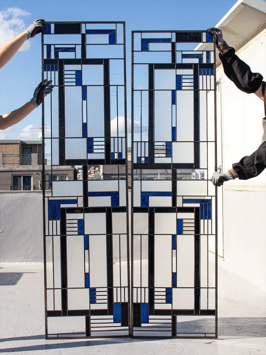 스테인드글라스 주문제작 납품 맞춤제작 유리공예 유리와 URiWa stained glass bespoke commission custom made