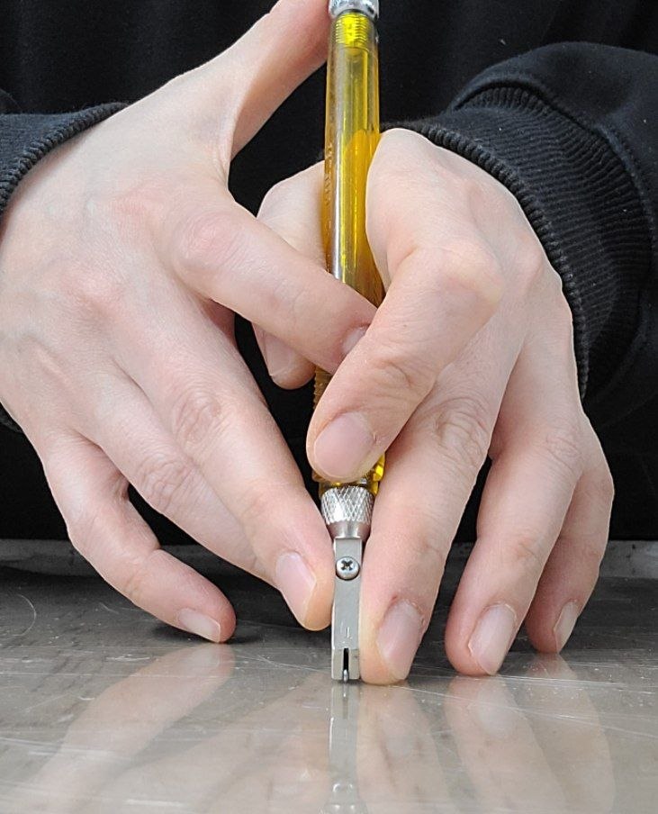 스테인드글라스 기초 유리 커팅 힘빼기 유리공예 배우기 유리와 URiWa stained glass basics glass cutting technique