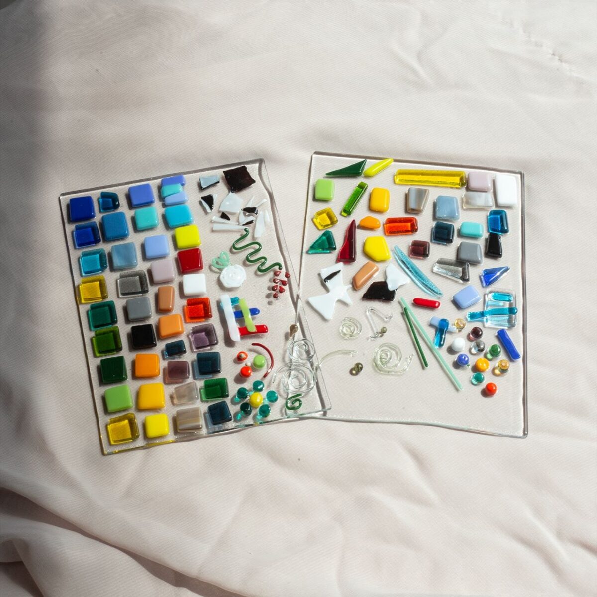 퓨징 킬른 1주차 색 플레이트 | 컬러칩 샘플 전기가마 | URiWa