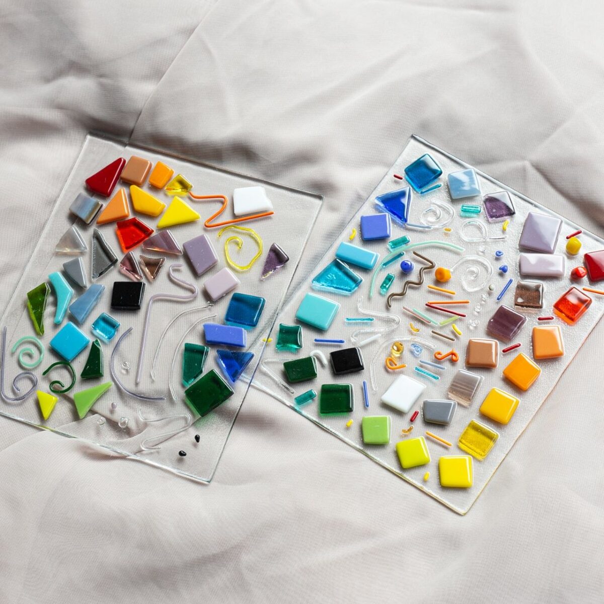 퓨징 킬른 1주차 색 플레이트 | 컬러칩 샘플 전기가마 | URiWa