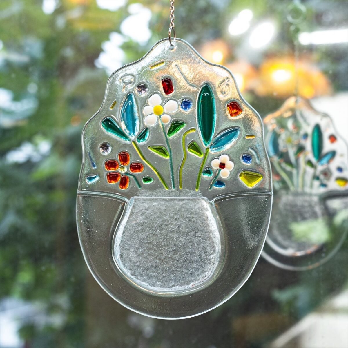 퓨징 킬른 2주차 벽걸이 화병 | 컬러 시트 레이어링 | URiWa