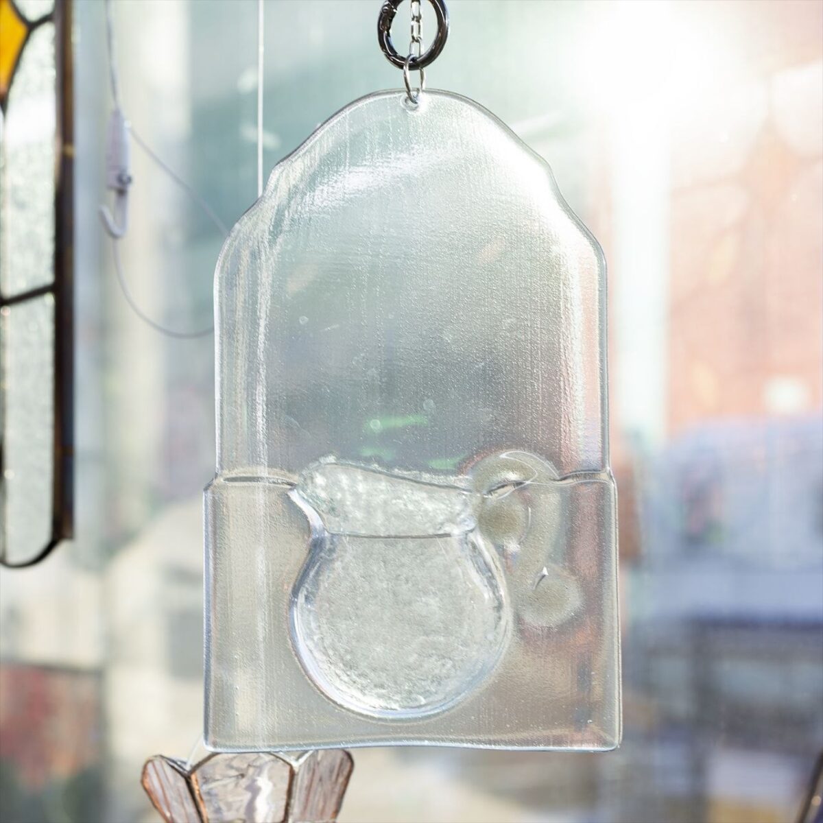 퓨징 킬른 2주차 벽걸이 화병 | 컬러 시트 레이어링 | URiWa