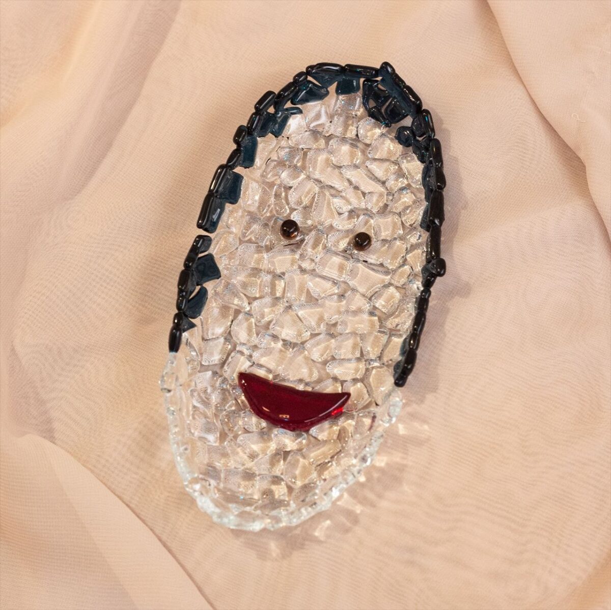 퓨징 킬른 3주차 유리조각 접시 아트 접시 | 프릿 파우더 | URiWa