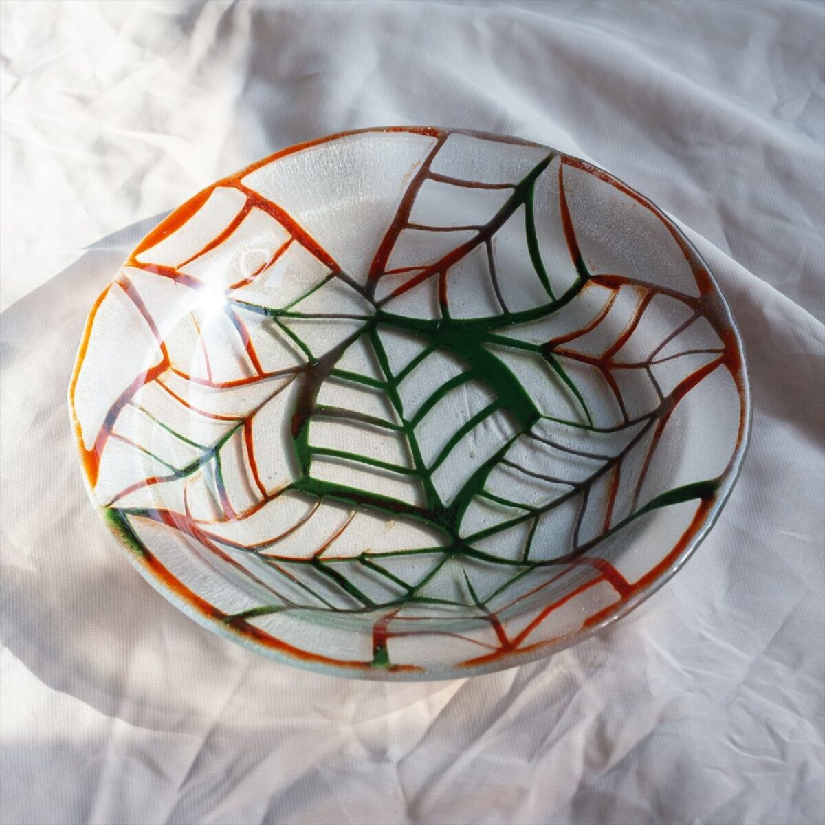 퓨징 킬른 3주차 아트접시 유리와 URiWa