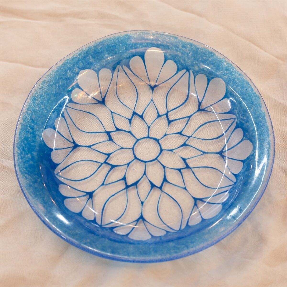 퓨징 킬른 3주차 아트접시 유리와 URiWa