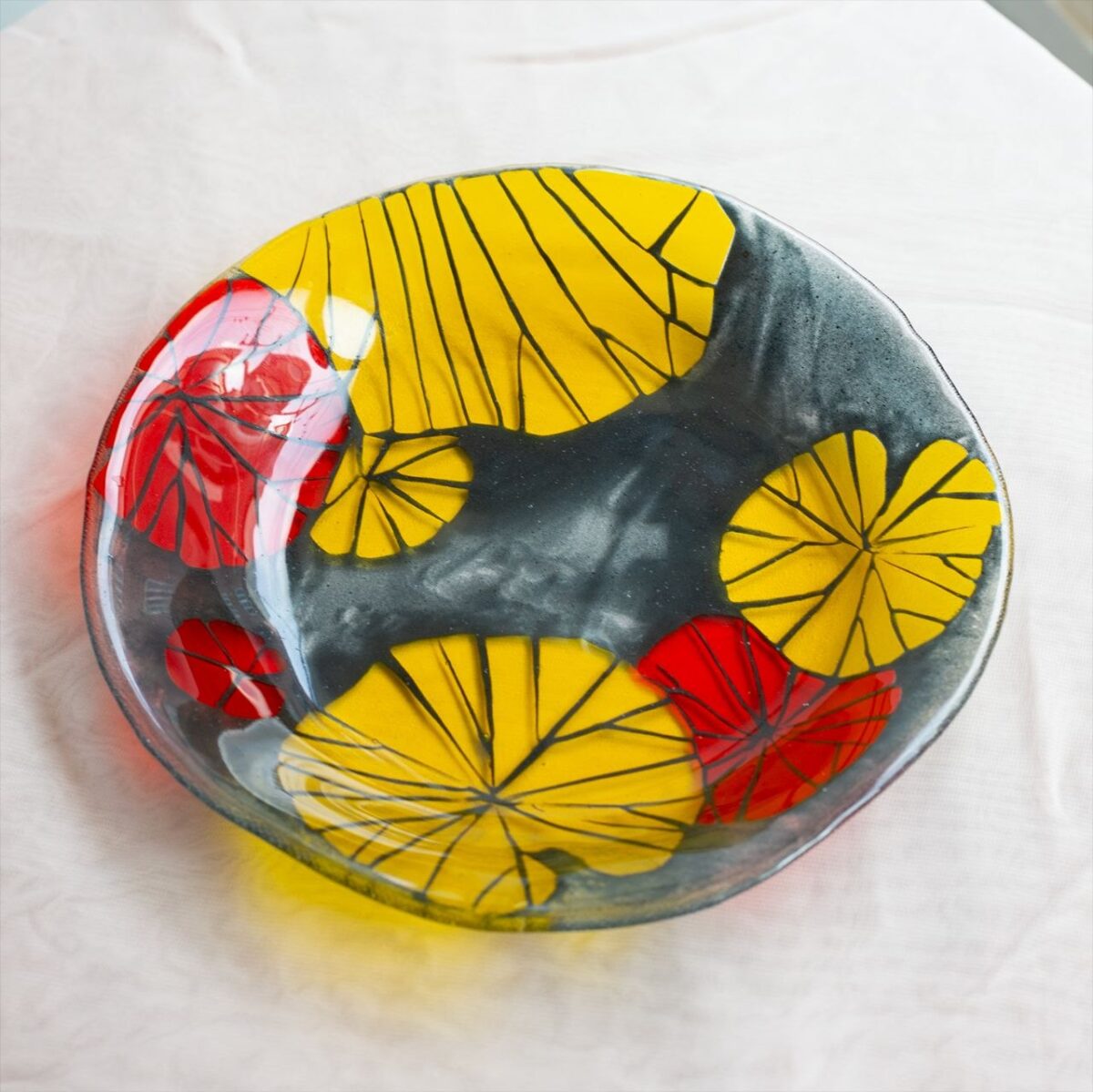 퓨징 킬른 3주차 아트접시 유리와 URiWa