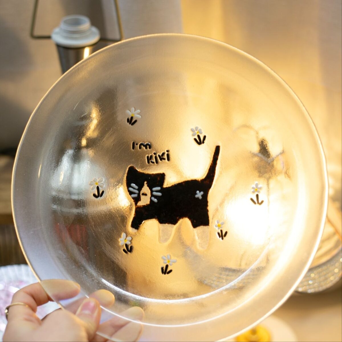 퓨징 킬른 4주차 파우더 접시 | 프릿 파우더 기법 전기가마 | URiWa