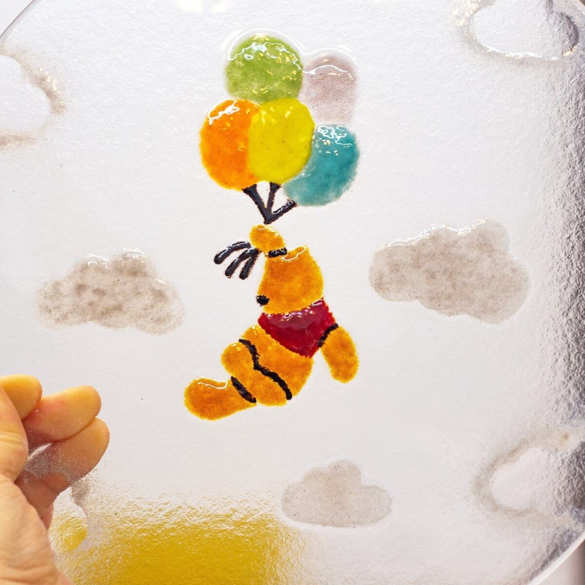 퓨징 킬른 4주차 파우더 접시 | 프릿 파우더 기법 전기가마 | URiWa