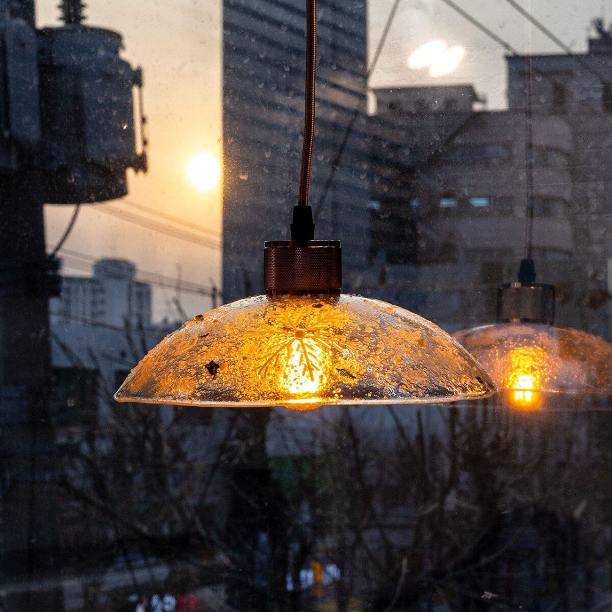 슬럼핑 킬른 6주차 조명 | 슬럼핑 유리 조명 작품 전기가마 | URiWa