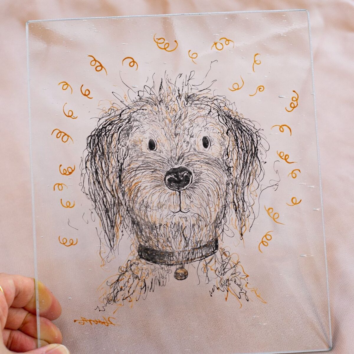 퓨징 킬른 7주차 페인팅 플레이트 | 글라스 페인팅 기법 | URiWa