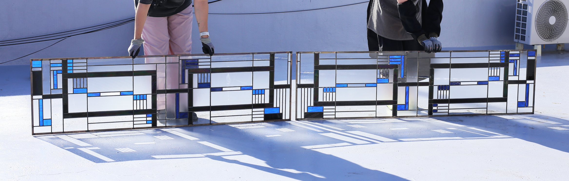 URiWa 스테인드글라스 패널